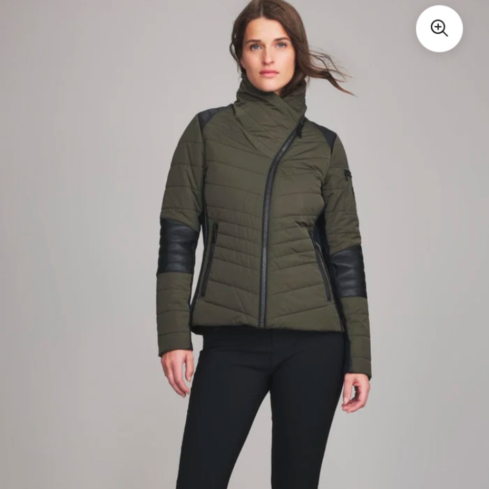 Alp N' Rock Machina Moto Jacket - XL / Olive and Black